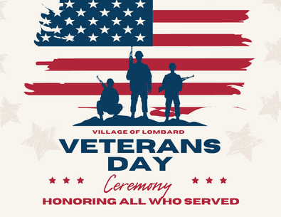 Veterans Day Ceremony graphic