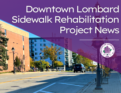 Photo of downtown Lombard St. Charles Road 