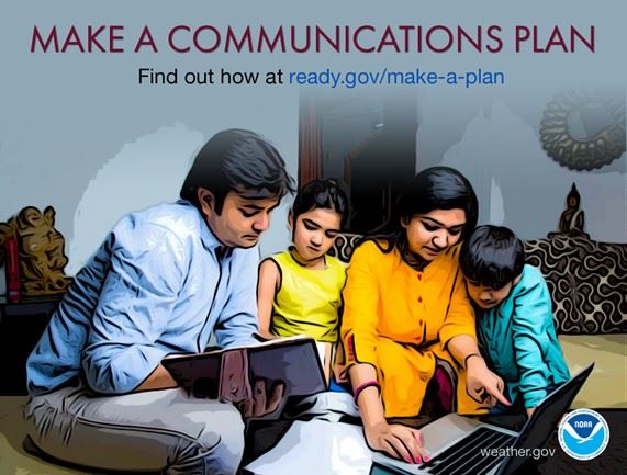 family emergency comms plan